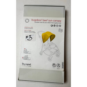 Bugaboo Bee3 Sun Canopy - Grey Melange - New / Discontinued